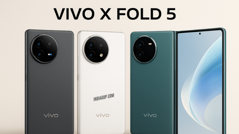 Vivo X Fold 5 design in official colors
