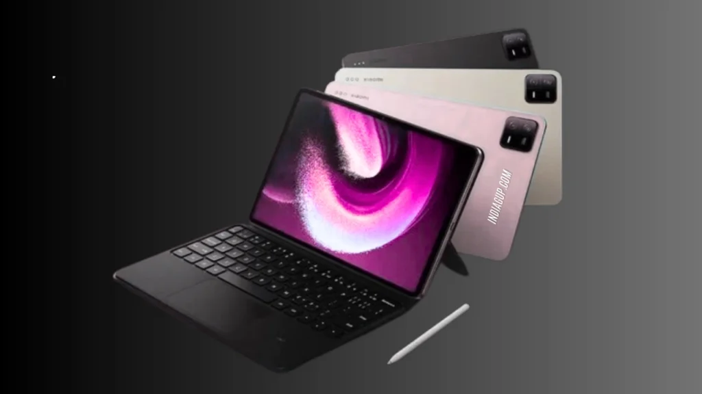 Xiaomi Pad 7S Pro with slim 5.8mm design and 12.5-inch display on a desk