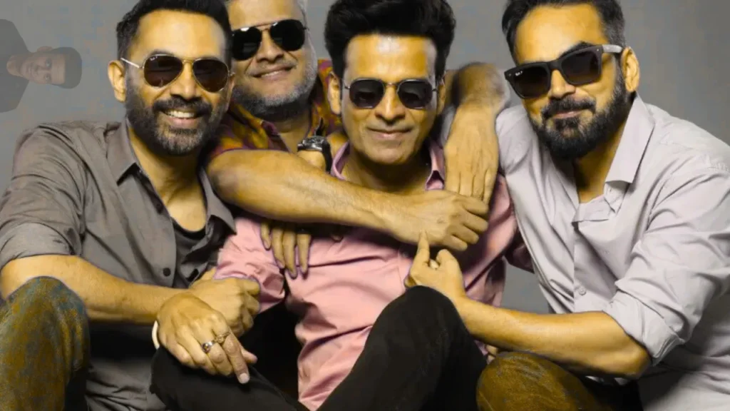 Manoj Bajpayee honored at a film award function