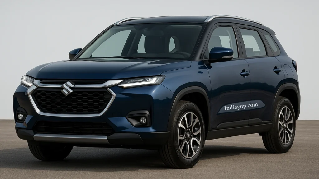 Interior dashboard of upcoming Maruti SUV launching in India 2025
