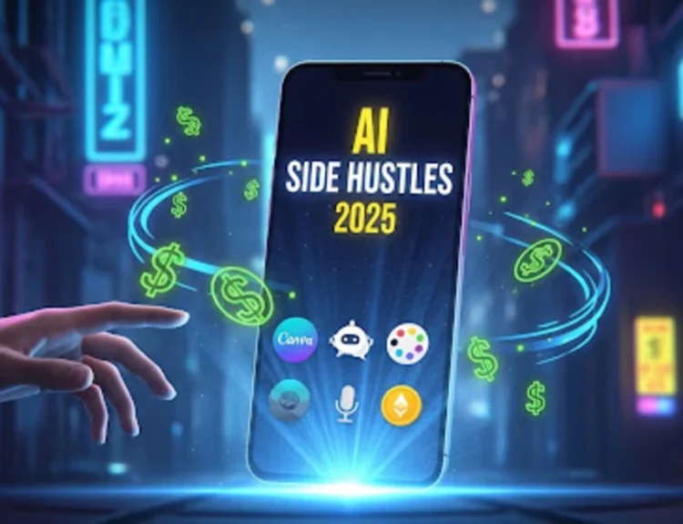 AI side hustles in 2025 - start from your phone
