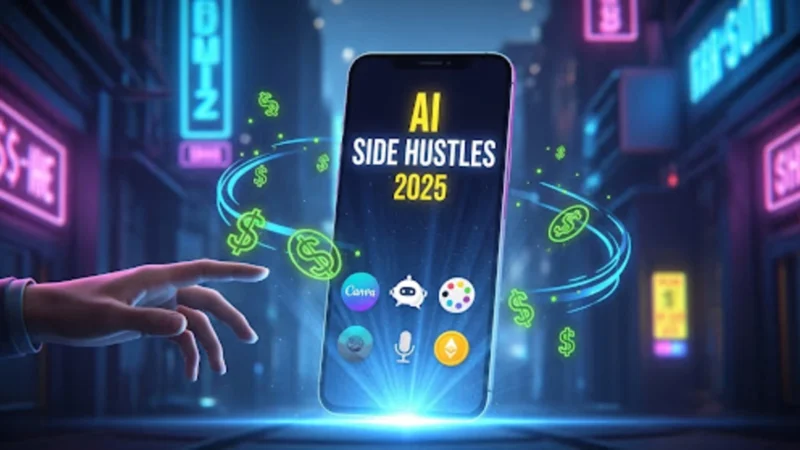 Top 5 AI Side Hustles You Can Start in 2025 from Your Phone with Zero Investment