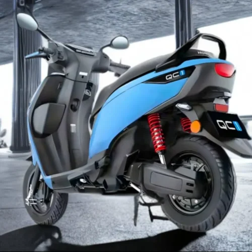Honda QC1 side profile with digital LCD screen