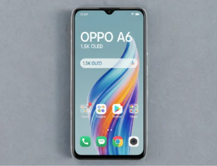 Oppo A6 Series smartphone with 1.5K OLED display and premium design