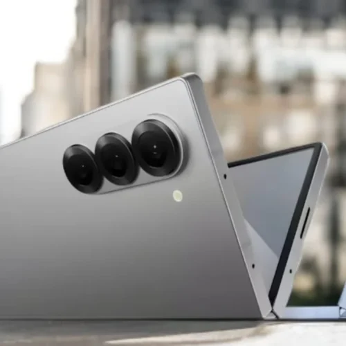 Samsung Galaxy Z Fold 7 shown in folded and unfolded form