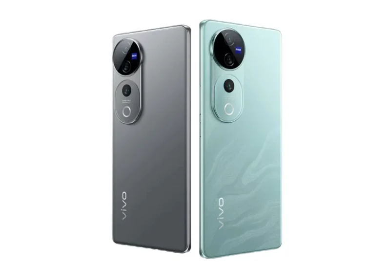 Vivo V40 Pro front display with 23% off label