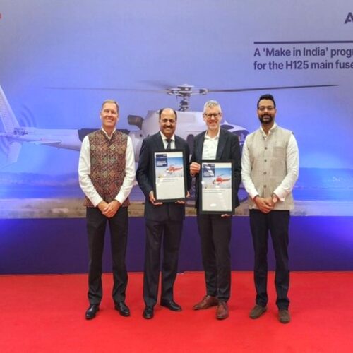 Mahindra Airbus fuselage deal H125 helicopter partnership